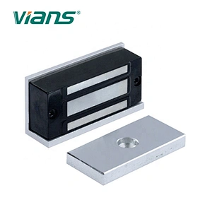 Electromagnetic Lock Holding Force 60KG(120Lbs) Mini Single Door Magnetic Lock for Cabinet