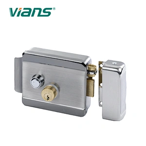 Double Electric Rim Door Lock Electric Control Lock 12V