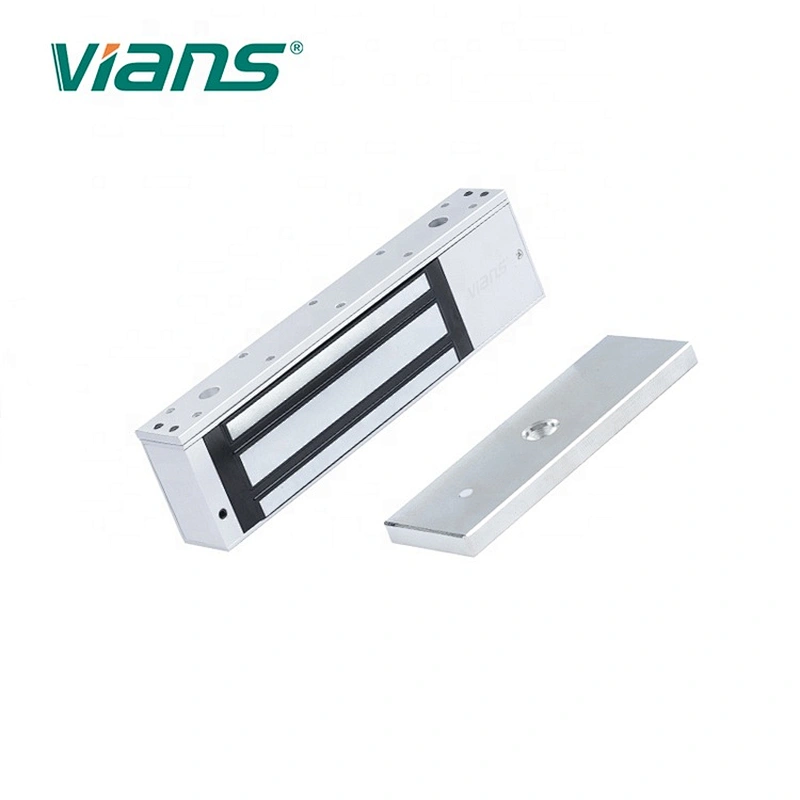 500kg/1200lbs Single Door Electro-Magnetic lock  Vians Electric Magnetic Lock with lock signal