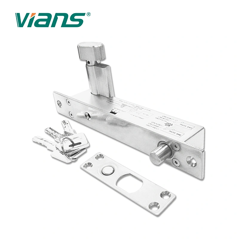 sliding glass door key locks electric drop bolt lock with cylinder and key for prison
