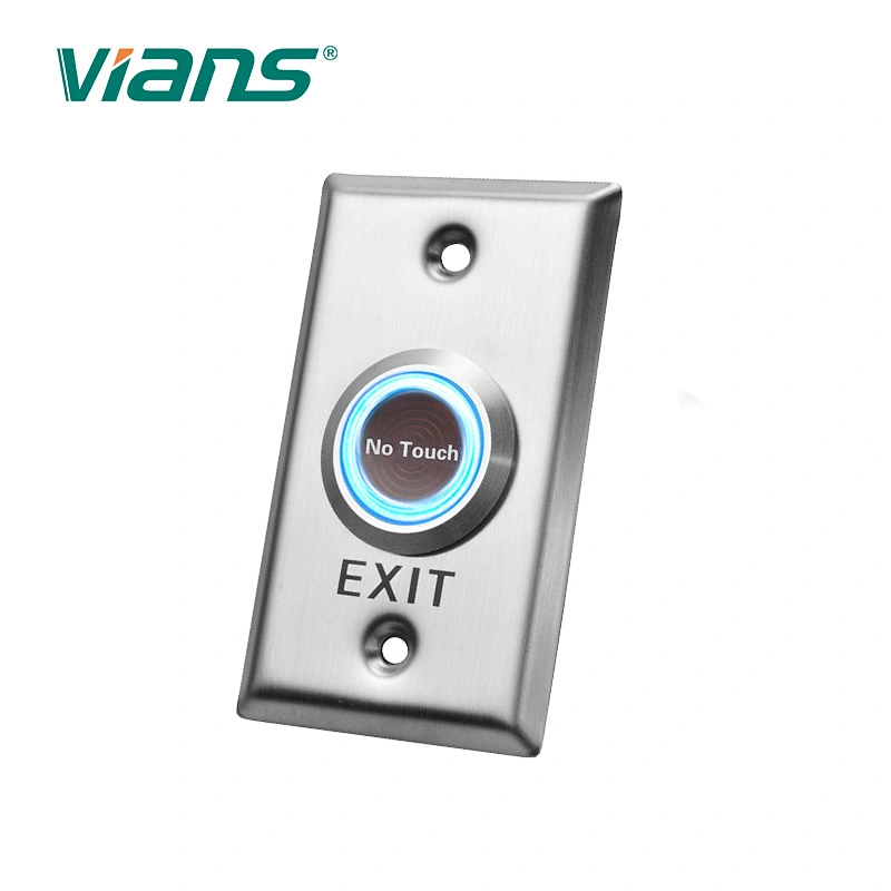 LED Indicated Touchless Infrared Sensor Switch Exit Push No Touch Button