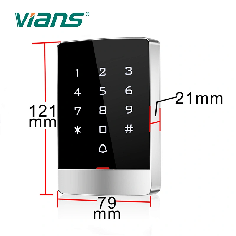 Waterproof IP67  Metal Keypad 125KHZ RFID Card Access Control