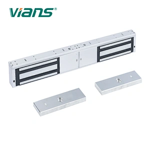 500KG Double Door Magnetic Lock 1200Lbs Safe Lock with Lock status signal Time Delay