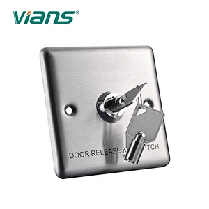 Stainless Steel Door Release Exit Button With Keys