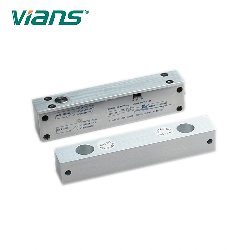Narrow short panel Electric Bolt lock with time signal for glass door