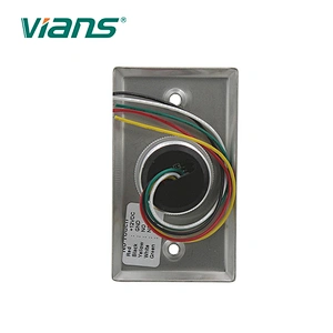 Infrared No Touch Access Solution LED Indicated NO COM NC Push Switch Button