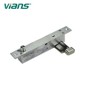 Vians Fail Secure DC12V Access Security Lock Electric Key Cylinder Drop Bolt Lock