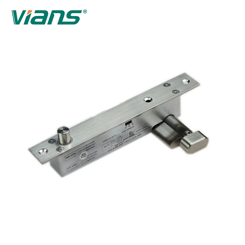 Vians Fail Secure DC12V Access Security Lock Electric Key Cylinder Drop Bolt Lock