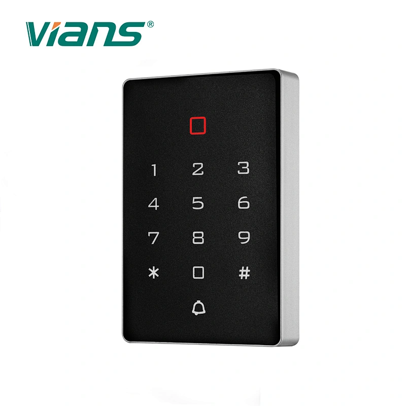 13.56MHZ  MF Card Type  Metal Access control Keypad