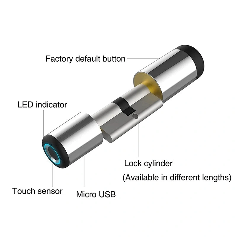 Electronic Smart Keyless Cylinder Door Lock