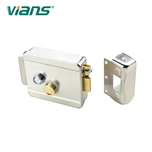 Push Button 12V Electric Door Lock Electric Rim Lock