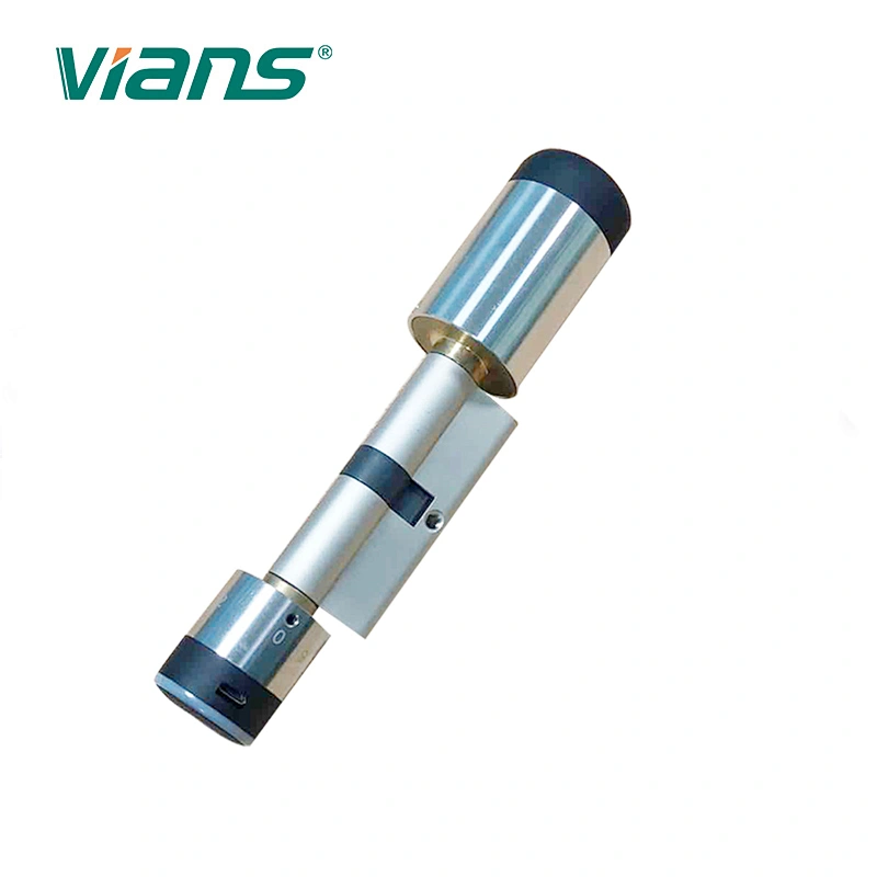 Stainless Steel Smart Lock Cylinder Opened by Phone , Card , Password
