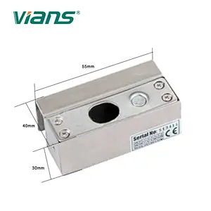 Aluminum Frameless glass Small Bracket for Electric Bolt Lock
