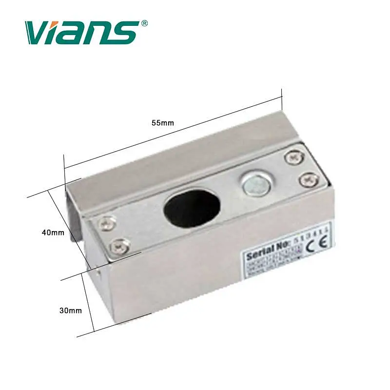 Aluminum Frameless glass Small Bracket for Electric Bolt Lock