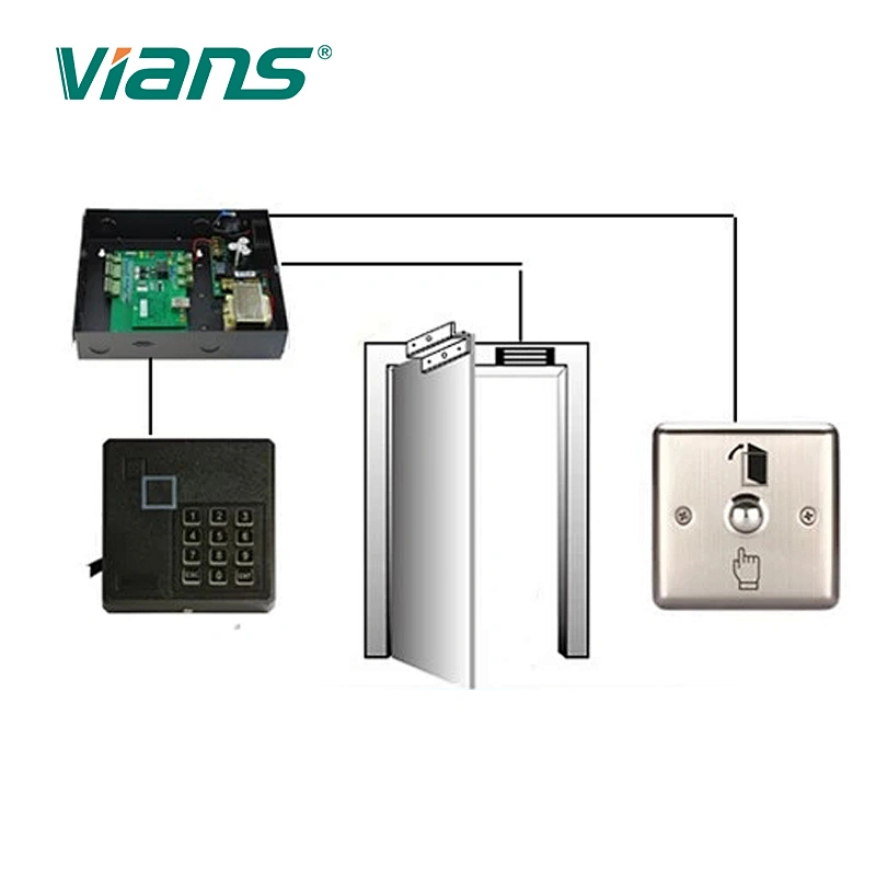 280KG ZL Type Bracket Electric Magnetic Lock  toward inside Opening Doors