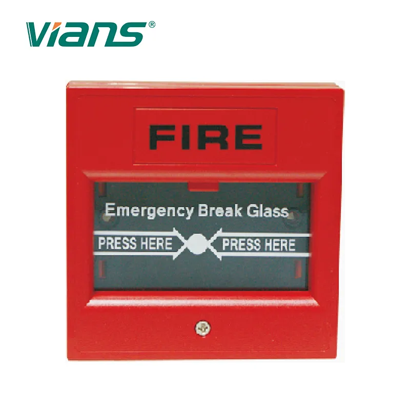 Exit Button Emergency Break Glass Manual Fire Alarm Call Point