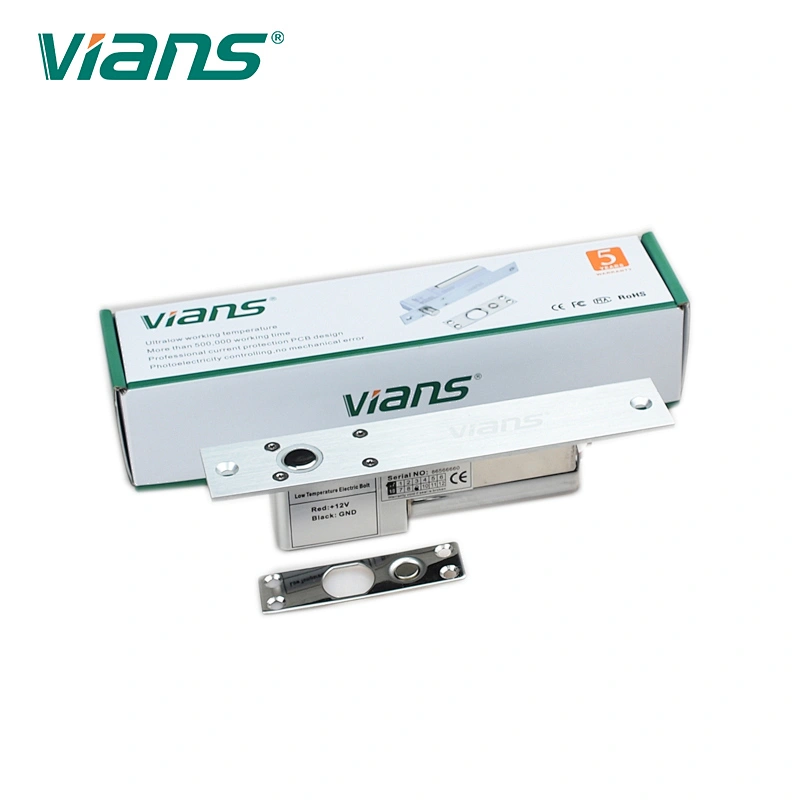 Aluminium Alloy Signal feedback electric dead lock bolt lock for sliding door with time delay