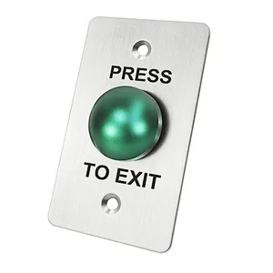 Stainless Steel Mushroom Metal Button Door Release Exit Switch