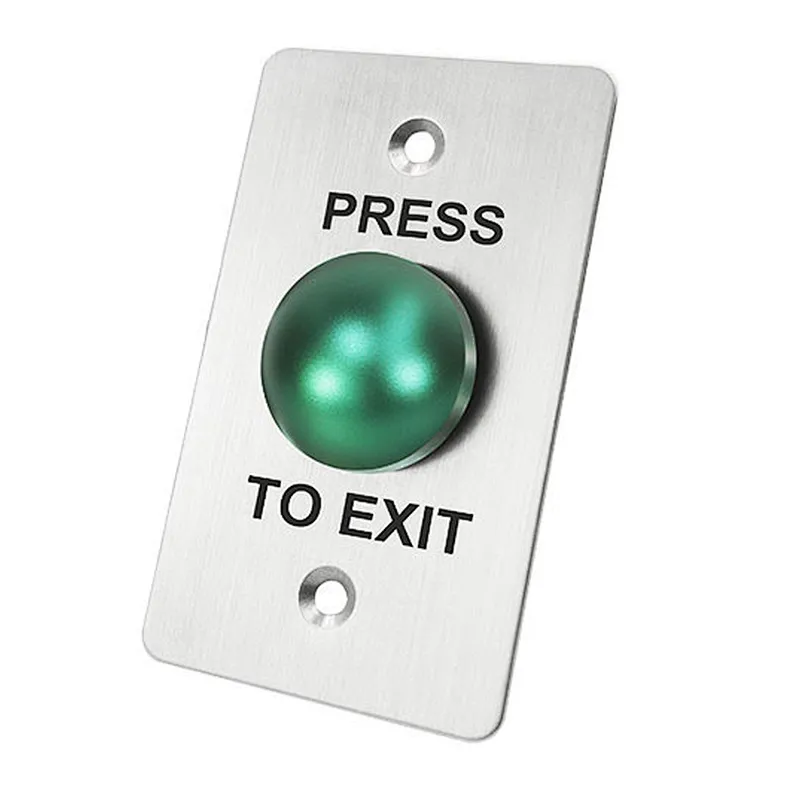 Stainless Steel Mushroom Metal Button Door Release Exit Switch