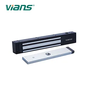 Door status signal 12V 24V Electric Magnetic Electromagnetic Lock 280KG 600LB Holding Force for Access Control