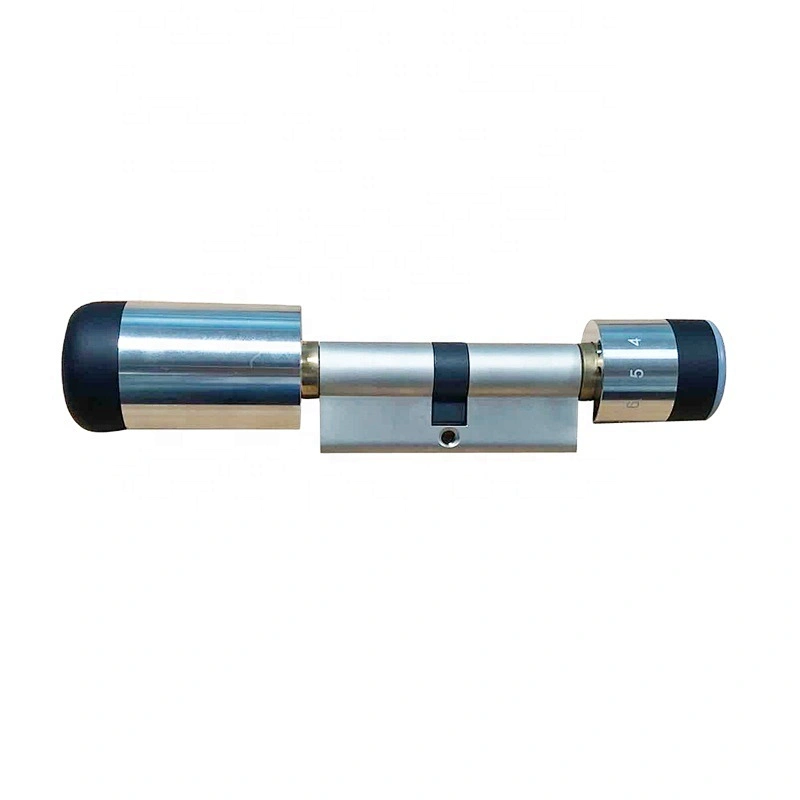 Round Brass Smart Cylinder Lock Door Euro Type