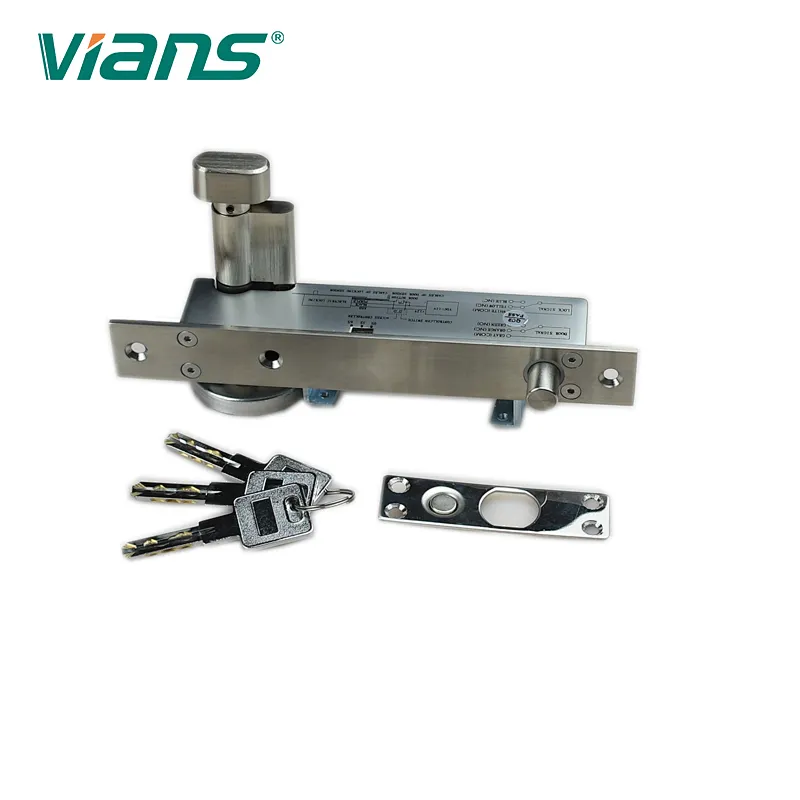 Vians Fail Secure DC12V Access Security Lock Electric Key Cylinder Drop Bolt Lock