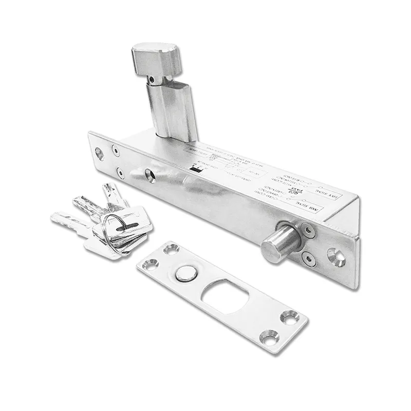 Access Control Electric Door Lock Fail Secure Fail safe adjustable Electric Bolt With Cylinder
