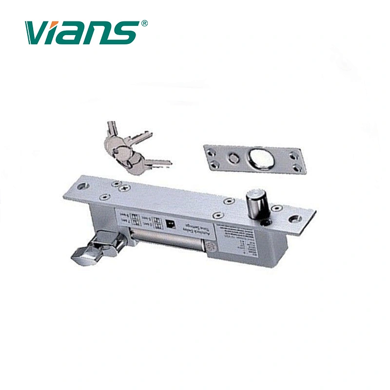 Adjustable Electric Bolt lock with cylinder and keys electric drop bolt lock