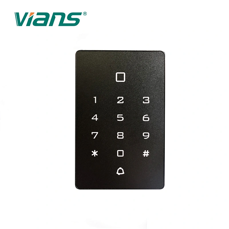 125KHZ  ID Card Touch Screen Metal Access control Keypad