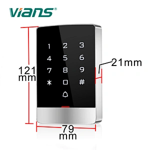 Anti-Vandal Metal Keypad Access Control