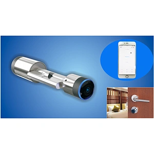 Keyless Euro Standard Stainless Steel Smart Security Digital Luxury Smart Door Lock Cylinder