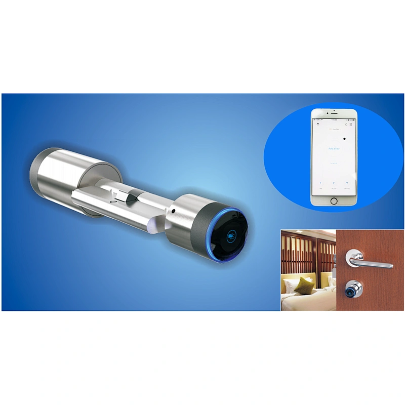 Keyless Euro Standard Stainless Steel Smart Security Digital Luxury Smart Door Lock Cylinder