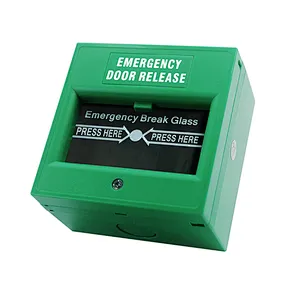 Exit Button Emergency Break Glass Manual Fire Alarm Call Point
