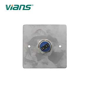 Stainless Steel Panel Door Switch Exit Push Button