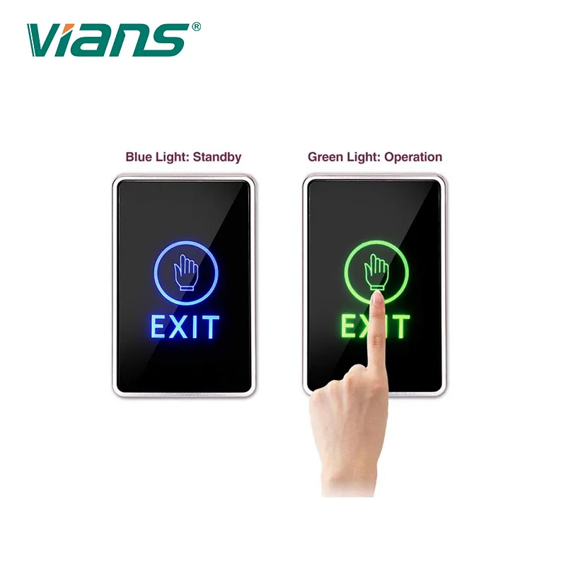 12V DC Touch exit switch panel door release exit button