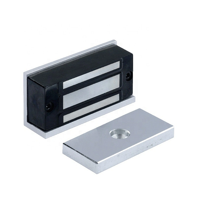 Electromagnetic Lock Holding Force 60KG(120Lbs) Mini Single Door Magnetic Lock for Cabinet