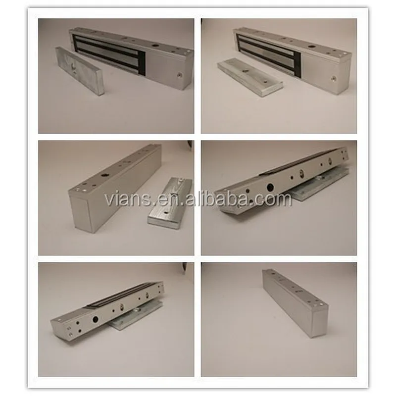 DC12V  DC24V single door electromagnetic lock 280Kg 600Lbs electric magnetic door lock for glass door