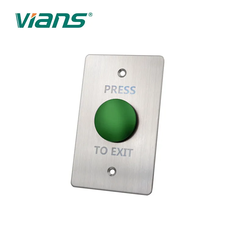 Stainless Steel Mushroom Metal Button Door Release Exit Switch