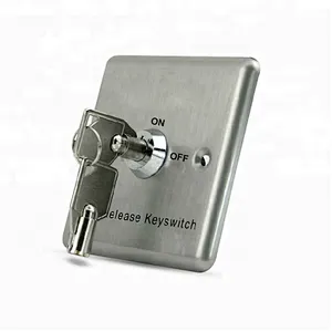 Stainless Steel Door Release Exit Button With Keys