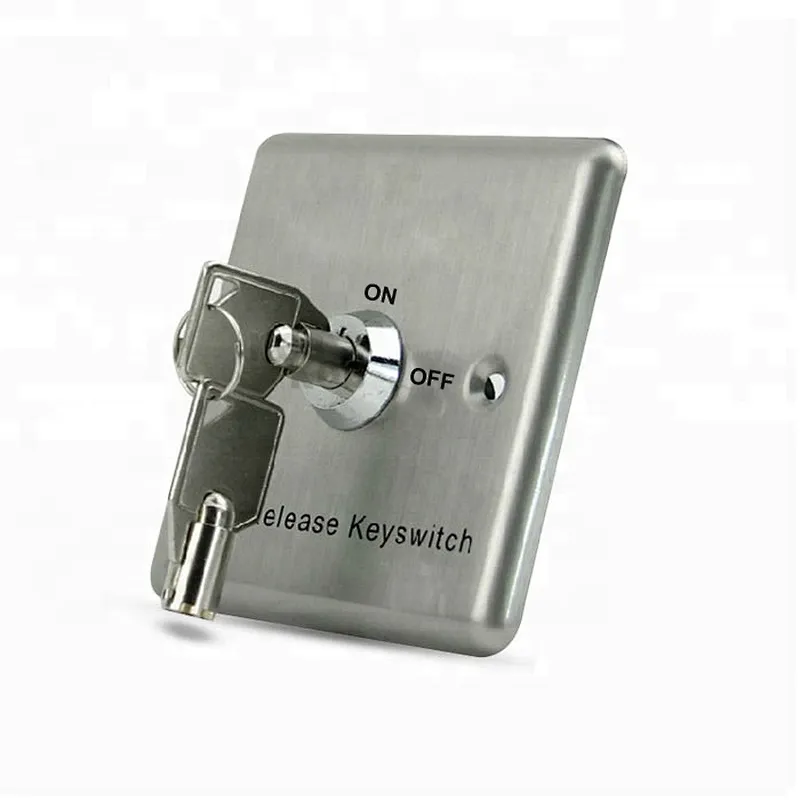 Stainless Steel Door Release Exit Button With Keys