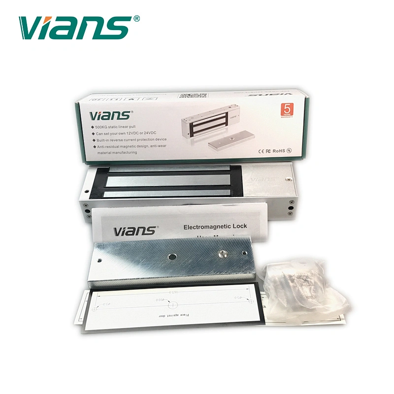 Single Door Lock status signal output 500kg Electro Magnetic Lock