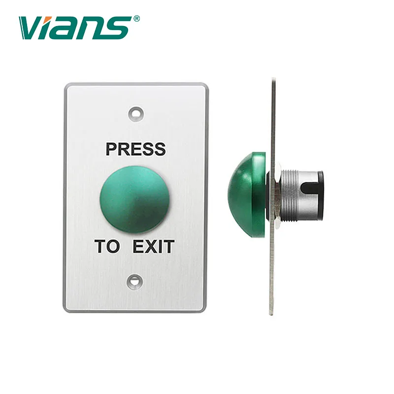 Stainless Steel Mushroom Metal Button Door Release Exit Switch