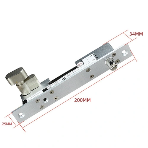 VIANS 9 Wires Adjustable Fail Secure Deadbolt Lock With Keys Timer Signal Feedback Electric Drop Bolt Lock