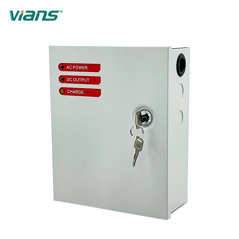 VIANS Hot Selling12V 3A or 5A Switching Power Supply with Metal Box using for access control CCTV Cameral
