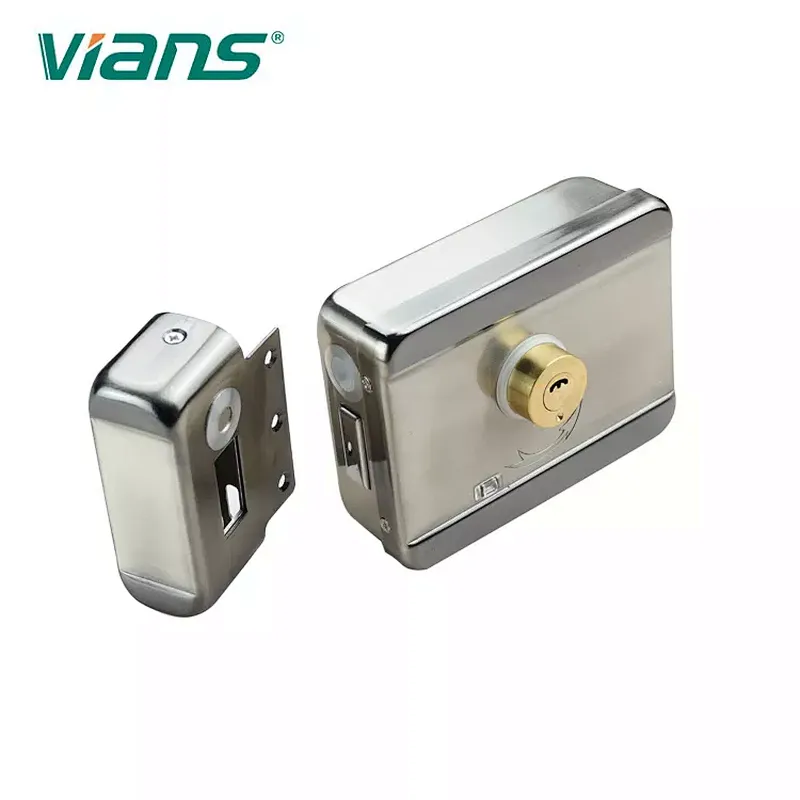VIANS Electric Motor Door Lock Double Cylinder Door Lock For Home Entry System