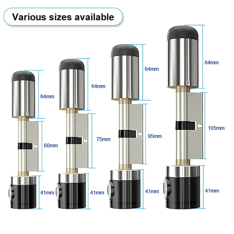 Tuya BLE Rfid Fingerprint Smart Lock Cylinder