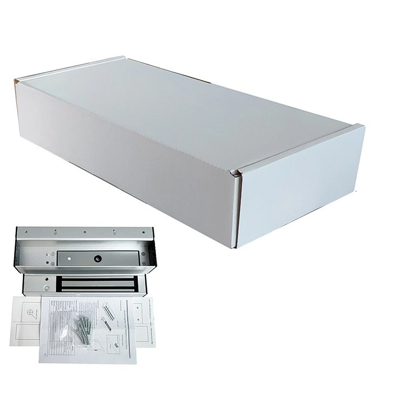VIANS 600lbs Door Handle Electromagnetic Lock Power Indicator Light With Exit Push Button Lock handle 280KGS EM lock