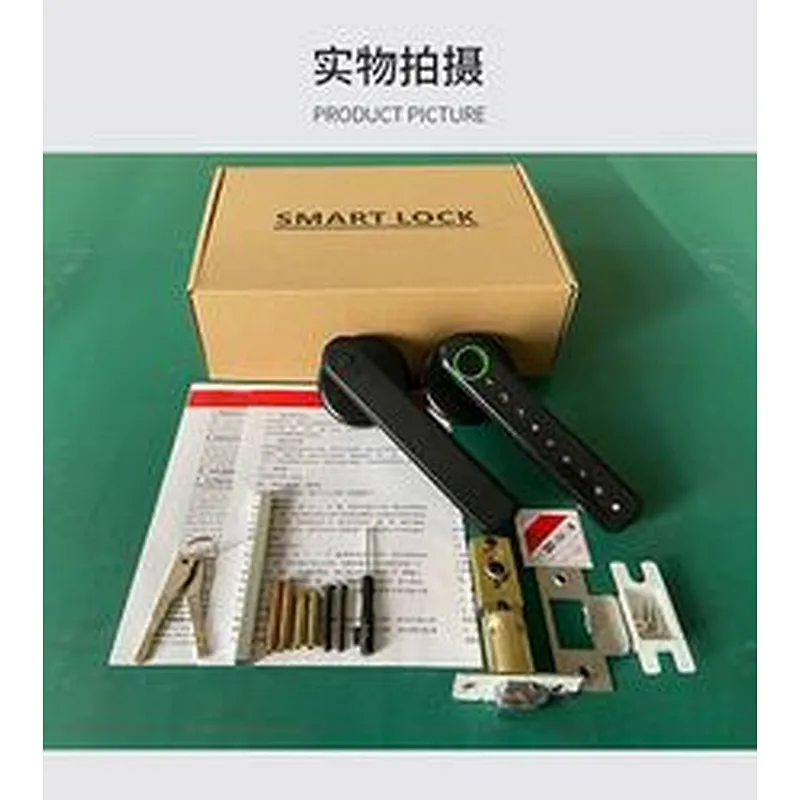 TTlock APP Anti-Theft Biometric Fingerprint Digital Lock Smart RFID Handle door lock