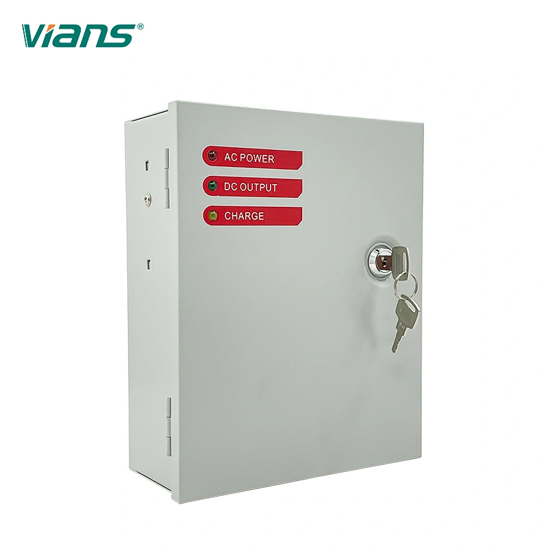 VIANS Hot Selling12V 3A or 5A Switching Power Supply with Metal Box using for access control CCTV Cameral