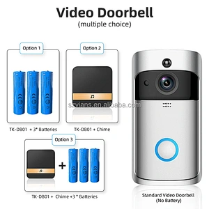 Hotel Video Door Phone Smart Wifi Doorbell Wireless Doorbell With Camera Intercom Wireless Ring Doorbell
